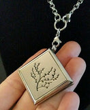 Diamond Tree of Life Aromatherapy Diffuser Necklace