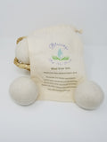 XXL Organic Wool Dryer Balls 4 pack