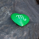 Zodiac Soapstone Hearts, Pack of 5: SCORPIO