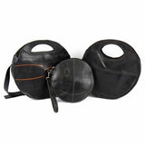 Recycled Rubber Round Shoulder Bag