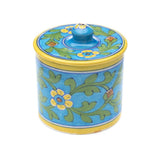 Blue Pottery Canister - Turquoise - Matr Boomie (Pottery)