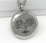 Blessings By The Drop Oils Tree of Life Heart Essential Oil Diffusing Locket