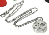 Blessings By The Drop Oils Tree of Life Heart Essential Oil Diffusing Locket