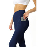 Savoy Active High Waist Tummy Control Yoga Pant Leggings with Pockets
