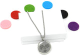 Blessings By The Drop Oils Tree of Life Heart Essential Oil Diffusing Locket