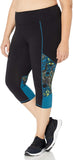 Rainbeau Curves Women's Plus Size Taylor Pieced Capri