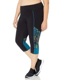 Rainbeau Curves Women's Plus Size Taylor Pieced Capri