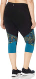 Rainbeau Curves Women's Plus Size Taylor Pieced Capri
