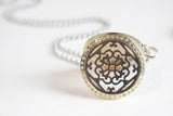 Bling Filigree Gold Essential Oil Diffusing Locket
