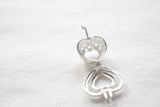 Sterling Silver Double Hearts