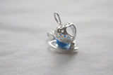 Sterling Silver Double Hearts