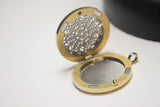 Filigree Tulips 2 Tone Essential Oil Diffusing Locket