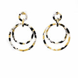 Earrings: Acetate and Stainless Steel 1 - Starfish Project