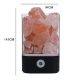 Led Color Changing Purifying Himalayan Salt Lamp Black /White Portable Lamp