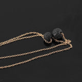 Lave 2 Tier Rose Gold Necklace
